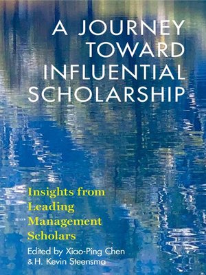 cover image of A Journey toward Influential Scholarship